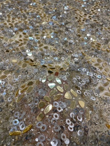 Picture of Embroidery with mirrors, beads, and sequins