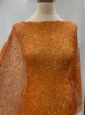 Picture of Orange mesh embroidery