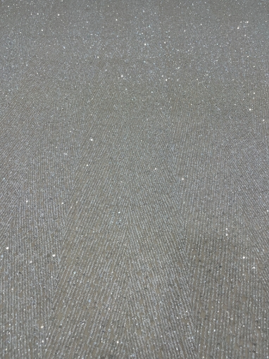 Picture of Beading and sequin embroidery on lace