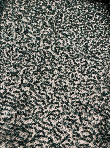 Picture of Elastic embroidery with pearls, beads, and sequins