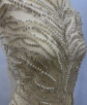 Picture of Panels dress with pearls and crystals