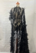 Picture of Linear feather pattern embroidery