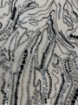 Picture of Metallic grey embroidery panels