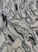 Picture of Metallic grey embroidery panels