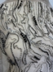 Picture of Metallic grey embroidery panels