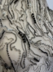 Picture of Metallic grey embroidery panels