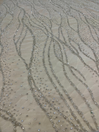 Picture of Embroidery with beaded branches