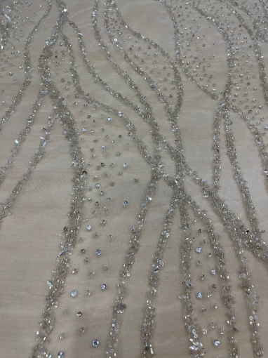 Picture of Embroidery with beaded branches