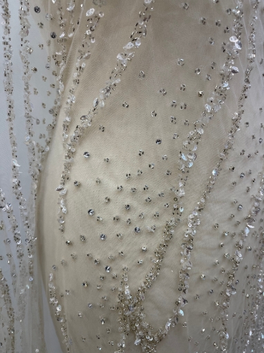 Picture of Embroidery with beaded branches