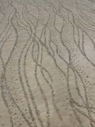 Picture of Embroidery with beaded branches