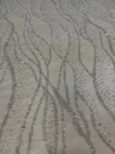 Picture of Embroidery with beaded branches