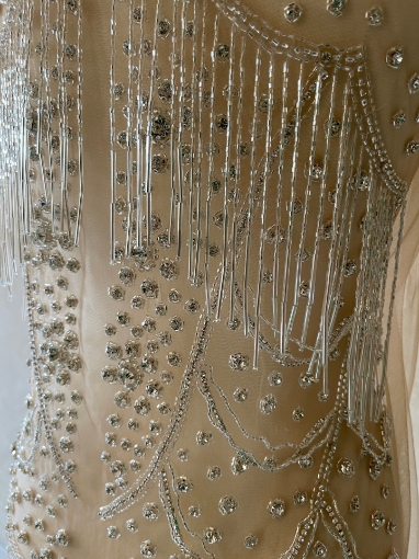 Picture of Manually embellished midi dress
