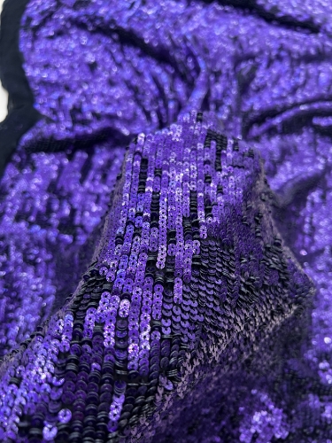 Picture of Sequins on silk voile