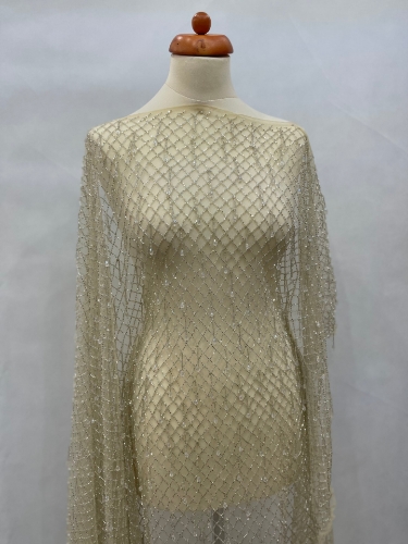 Picture of "Crystal fringe embroidery"