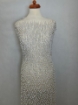 Picture of "Embroidery with fringe made of pearls and crystals"