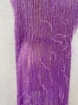Picture of Lilac purple embroidery with fringes and feathers