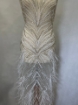 Picture of Dress with crystals and feathers