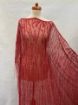 Picture of Mesh embroidery with red fringes