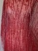 Picture of Mesh embroidery with red fringes