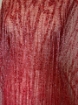 Picture of Mesh embroidery with red fringes