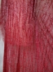 Picture of Mesh embroidery with red fringes