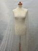 Picture of Minimalist embroidered design, silver/white
