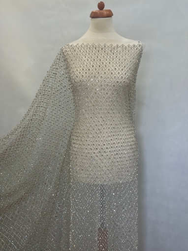 Picture of Embroidery with diamond crystals