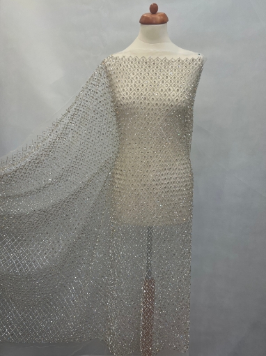 Picture of Embroidery with diamond crystals