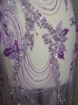 Picture of Purple/lilac embroidery with crystals and beads