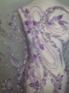 Picture of Purple/lilac embroidery with crystals and beads
