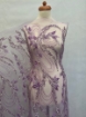 Picture of Purple/lilac embroidery with crystals and beads