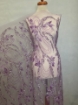 Picture of Purple/lilac embroidery with crystals and beads