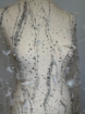 Picture of Feather embroidery with pearls and silver beads