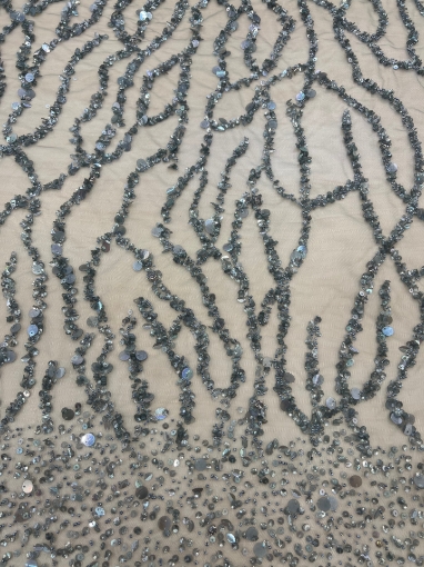 Picture of Embroidery with beaded branches