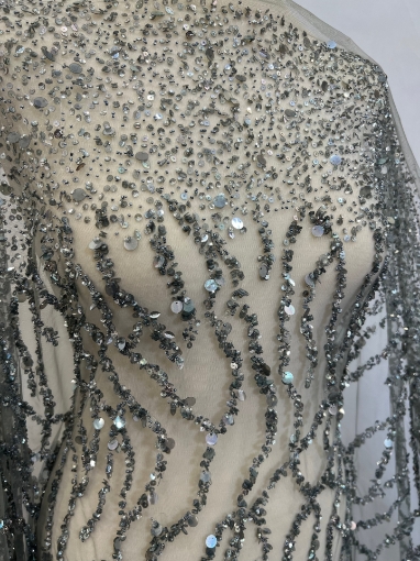 Picture of Embroidery with beaded branches