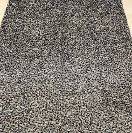 Picture of Piece of mesh embroidery with beads