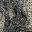 Picture of Piece of mesh embroidery with beads