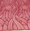 Picture of Burgundy embroidered waves