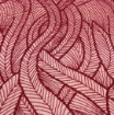 Picture of Burgundy embroidered waves