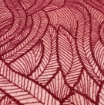 Picture of Burgundy embroidered waves