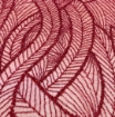 Picture of Burgundy embroidered waves