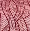 Picture of Burgundy embroidered waves