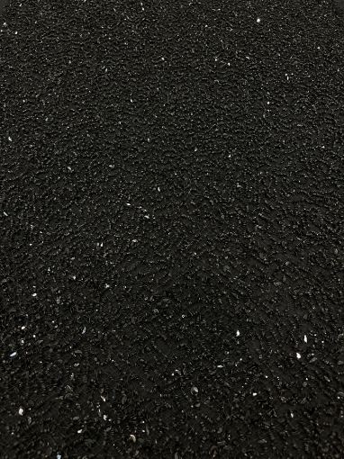 Picture of Black embroidery with sequins and pearls