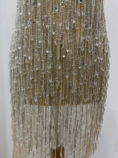 Picture of Panel for short dress with crystals