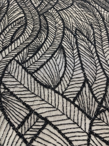 Picture of Black Waves Embroidery