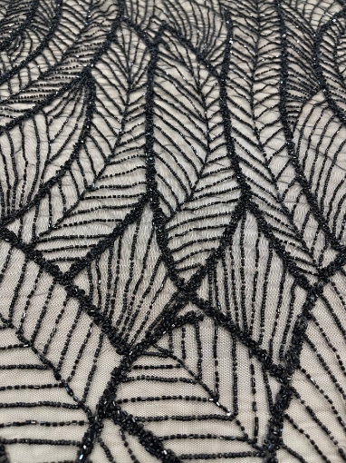 Picture of Black Waves Embroidery