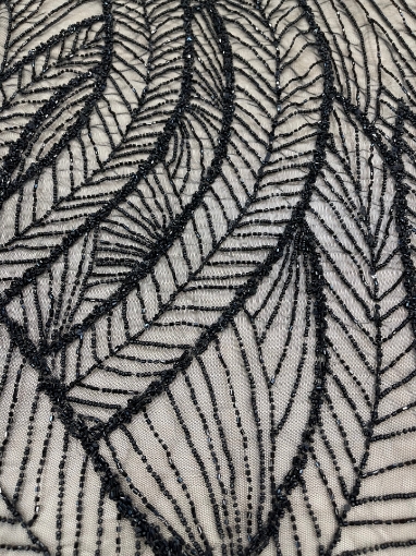 Picture of Black Waves Embroidery