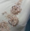 Picture of 3D floral appliqué with beads/sequins