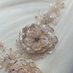 Picture of 3D floral appliqué with beads/sequins