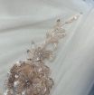 Picture of 3D floral appliqué with beads/sequins